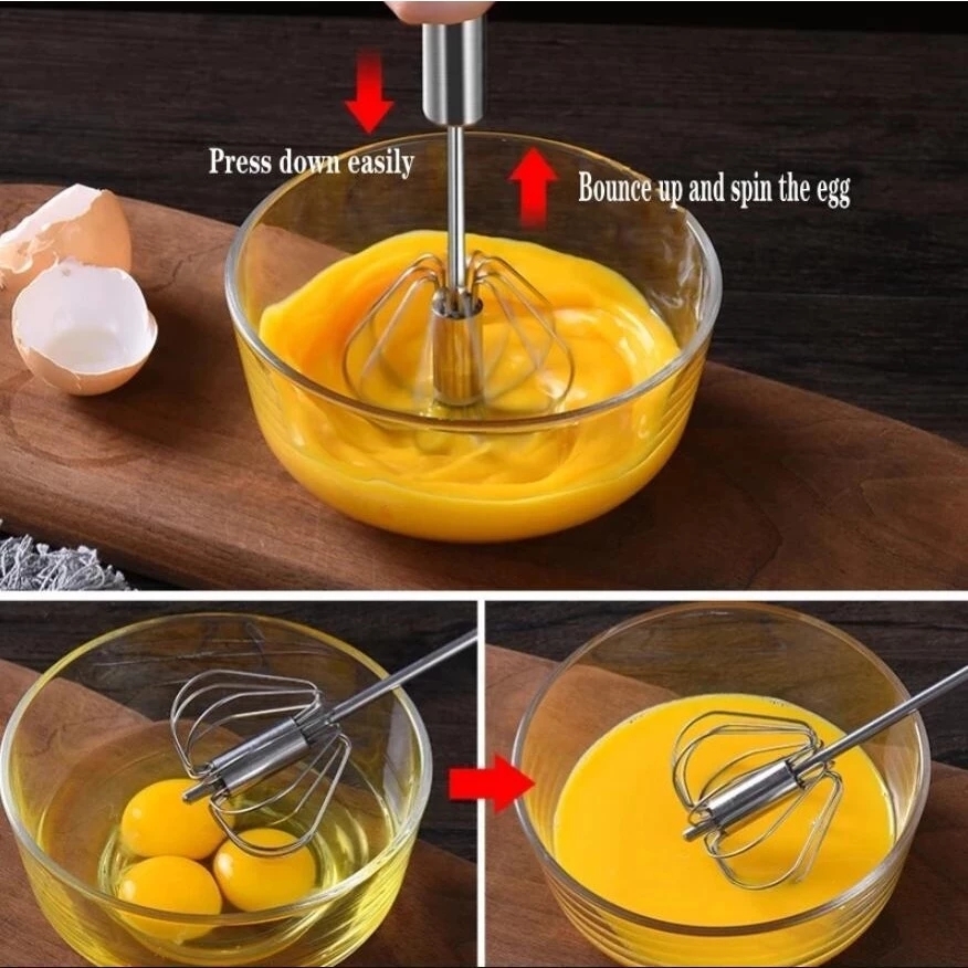 1/3pcs Stainless Steel Egg Bea - Kitchen Baking Appliances recension och pris
