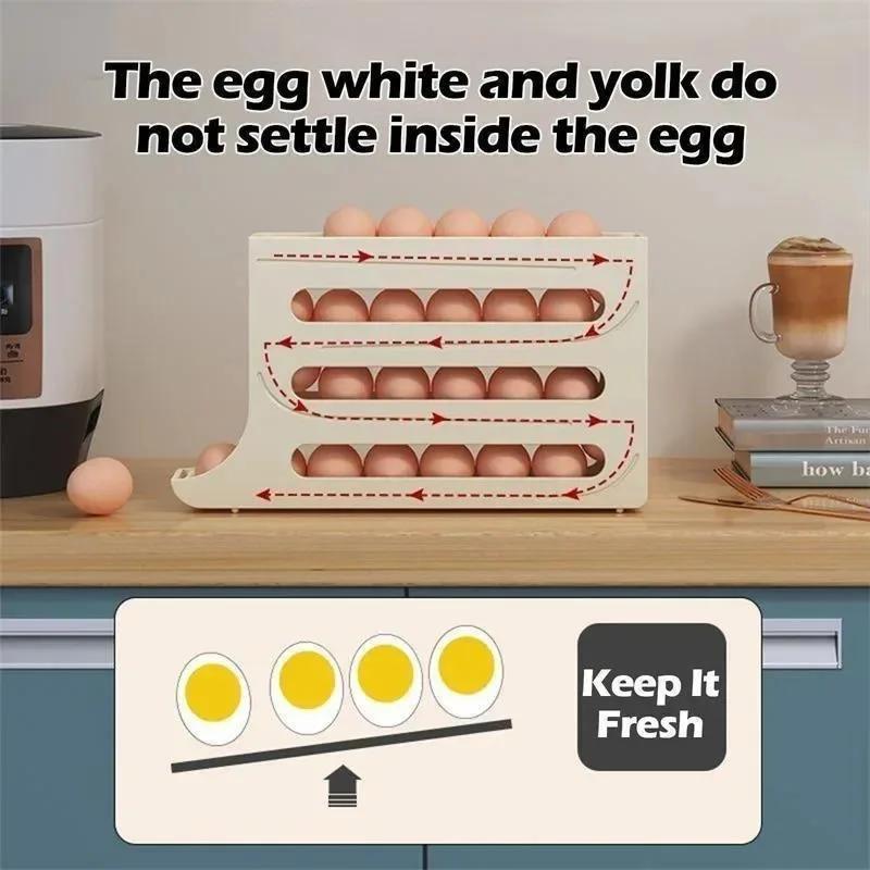 Refrigerator Eggs Storage Box  - Kitchen Baking Tray Storage recension och pris