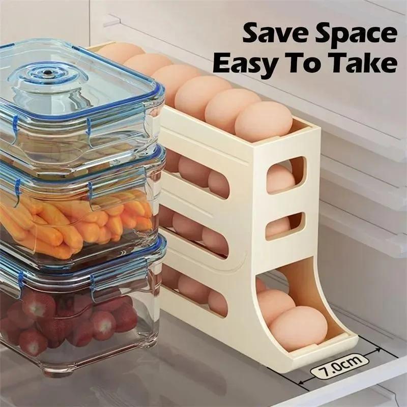 Refrigerator Eggs Storage Box  - Kitchen Baking Tray Storage recension och pris