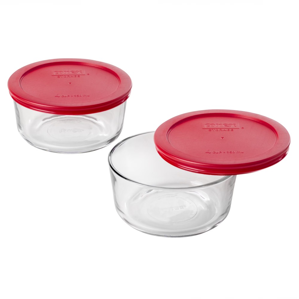 Glass Food Storage Container S - Kitchen Glass Baking Set recension och pris
