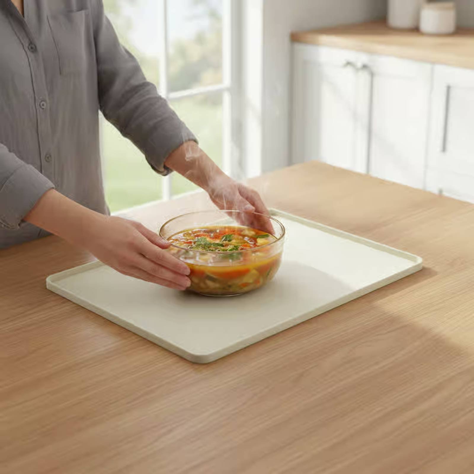 Silicone Microwave Top Mat Fle - Kitchen Baking Appliances recension och pris