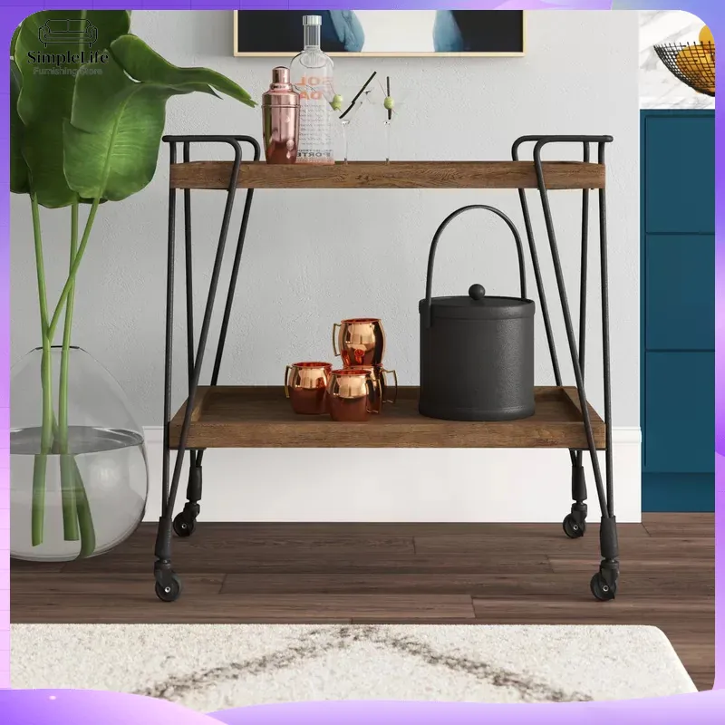 Kitchen Trolley with Wheels Ro - Kitchen Baking Trolley recension och pris