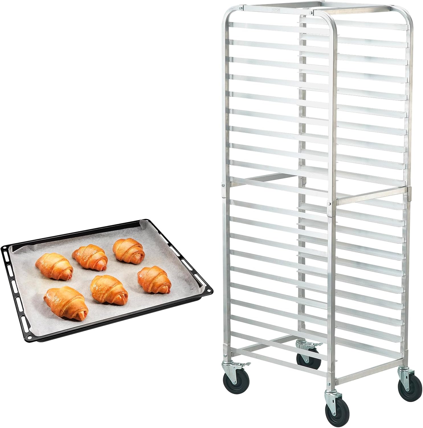 Twenty Tier Commercial Bun Pan - Kitchen Baking Trolley recension och pris